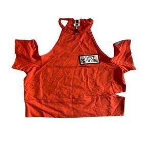 Ktoo orange crop top
